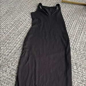 Black Sleeveless Bodycon Dress